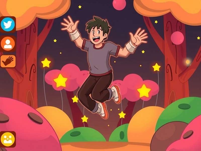 Players Sharing Scores on Social Media Jalebi Jump Social Features