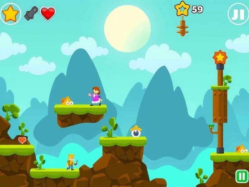 Complex Level Layout with Traditional Indian Elements Jalebi Jump Level Design